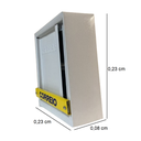 Ver imagem 4 de Caixa de Correio Correspondência Grade Portão Vertical:branco