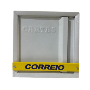 Caixa de Correio Correspondência Grade Portão Vertical:branco