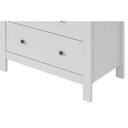 Ver imagem 4 de Cômoda Solteiro Horizontal Maggiore C/ 6 Gavetas Rovere - Lopas