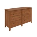 Ver imagem 6 de Cômoda Solteiro Horizontal Maggiore C/ 6 Gavetas Rovere - Lopas