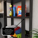 Ver imagem 7 de Armário Multiuso Movlar 5 Prateleiras Organizador Lavanderia