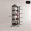 Ver imagem 5 de Armário Multiuso Movlar 5 Prateleiras Organizador Lavanderia