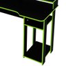 Mesa para Computador Gamer Espaço para 2 Monitores e Cpu Preto/verde - 7