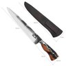 Faca Forjada Full Tang 10" Aço Carbono 1070 Cabo Invertido Híbrido Zanline - 5