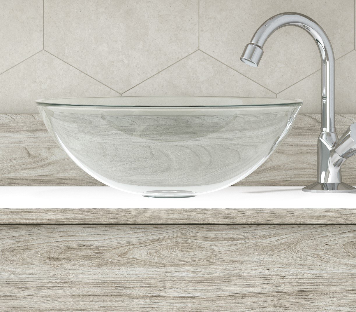 Cuba Apoio Banheiro Redonda 30x30 Acrílico - 4