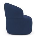 Ver mais imagens de Sofá Orgânico 02 Lugares Living Glee 140cm Veludo Azul Marinho - Desk Design