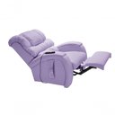 Ver imagem 5 de Poltrona Cadeira Reclinável Imperial Motorizada Corano com Lift Império Lilás