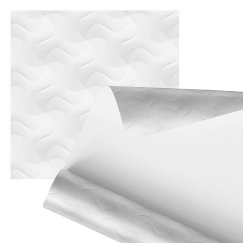 Papel de Parede Adesivo Abstrato Relevo 3d Minimalista 2,80m