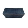 RECAMIER PUFF BAÚ SAPATEIRA E GAVETA 90 CM PARA CAMA DE SOLTEIRO - PRETO - 5