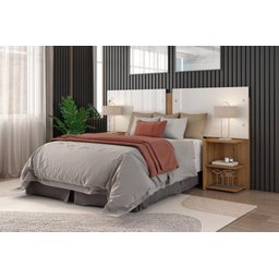 Cabeceira Cama com Regulagem Solteiro Casal Queen King Com Mesa de Apoio - 4