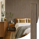 Ver imagem 1 de Painel Ripado Acústico Madeira Natural Ikara - 270x32cm