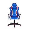 Cadeira Gamer Pel-3010 Azul Vermelho/Branco - Pelegrin - 2