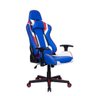 Cadeira Gamer Pel-3010 Azul Vermelho/Branco - Pelegrin - 4