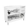 Balcão Aço 3 portas 2 gavetas 6114 Multipla Bertolini Branco - 5