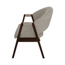 Ver imagem 3 de Kit 2 Cadeiras de Jantar Madeira Maciça Mel Premium Helen Linho Bege