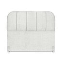 Ver imagem 3 de Cabeceira Cama Box Casal 140 Cm Estofada Revestida em Bouclé Elegante