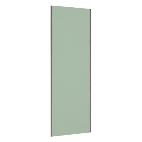 Porta de Correr Closet 80cm com Puxador Perfil Champagne sem Kit Ferragem Prime Luciane Móveis