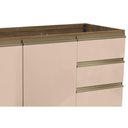 Ver imagem 5 de Módulo Cozinha Kappesberg Curve Balcão P/ Pia Curve N626 C/ 2 Portas e 3 Gavetas S/tampo 120 Cm