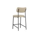 Ver imagem 4 de Kit 02 Banquetas Media Melissa Bar Cozinha Bege/caramelo