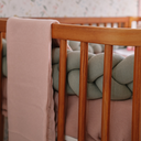 Ver imagem 4 de Berço Madeira Vira Caminha Modelo Americano 2 em 1 Cor Nogueira Linha Kurve