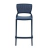 Banqueta Alta para Cozinha Tramontina Serena Azul Navy em Polipropileno com Proteção Antimicrobiana - 2