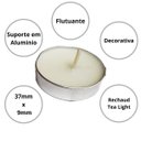 Ver imagem 7 de Vela Rechaud 50 Unidades Ideal para Porta Incenso Palo Santo