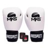 Kit Luva Boxe Muay Thai New Prospect Mks Combat Inverse com Bandagem Preta 10 Oz - 1