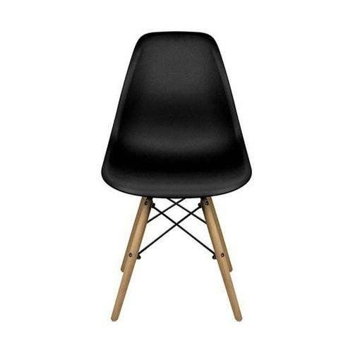 Cadeira Eiffel Sala Jantar Cozinha Charles Eames Preta Pracasa - 1
