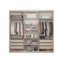 Ver imagem 5 de Guarda-Roupa Grande Casal 6 Portas 6 Gavetas Breeze