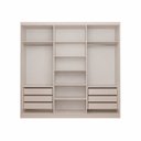 Ver imagem 6 de Guarda-Roupa Grande Casal 6 Portas 6 Gavetas Breeze