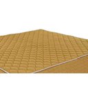 Ver imagem 6 de Capa de União-junção Colchão Hotelaria Queen Plush C- Pillow Bordado Brown (156x188x26) - Probel