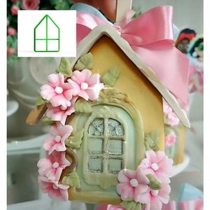 Cortador Casinha Casa Pão de Mel (forma Porto Formas 49)
