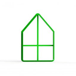 Cortador Casinha Casa Pão de Mel (forma Porto Formas 49) - 3