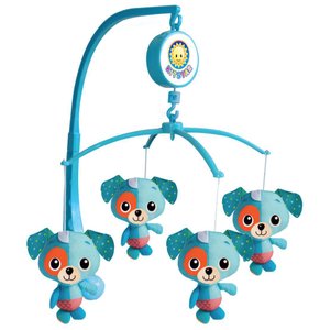 Móbile Musical Giratório para Berço Cachorrinho Kitstar