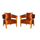 Ver imagem 1 de KIT 2 POLTRONA DECORATIVA VALENTINA LUXO DORA BELA - 0126 Ferrugem