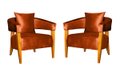 Ver imagem 1 de KIT 2 POLTRONA DECORATIVA VALENTINA LUXO DORA BELA - 0126 Ferrugem