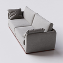 Ver imagem 7 de Sofá 3 Lugares Living Fixo Suécia 2,56m em Linho:cinza Névoa