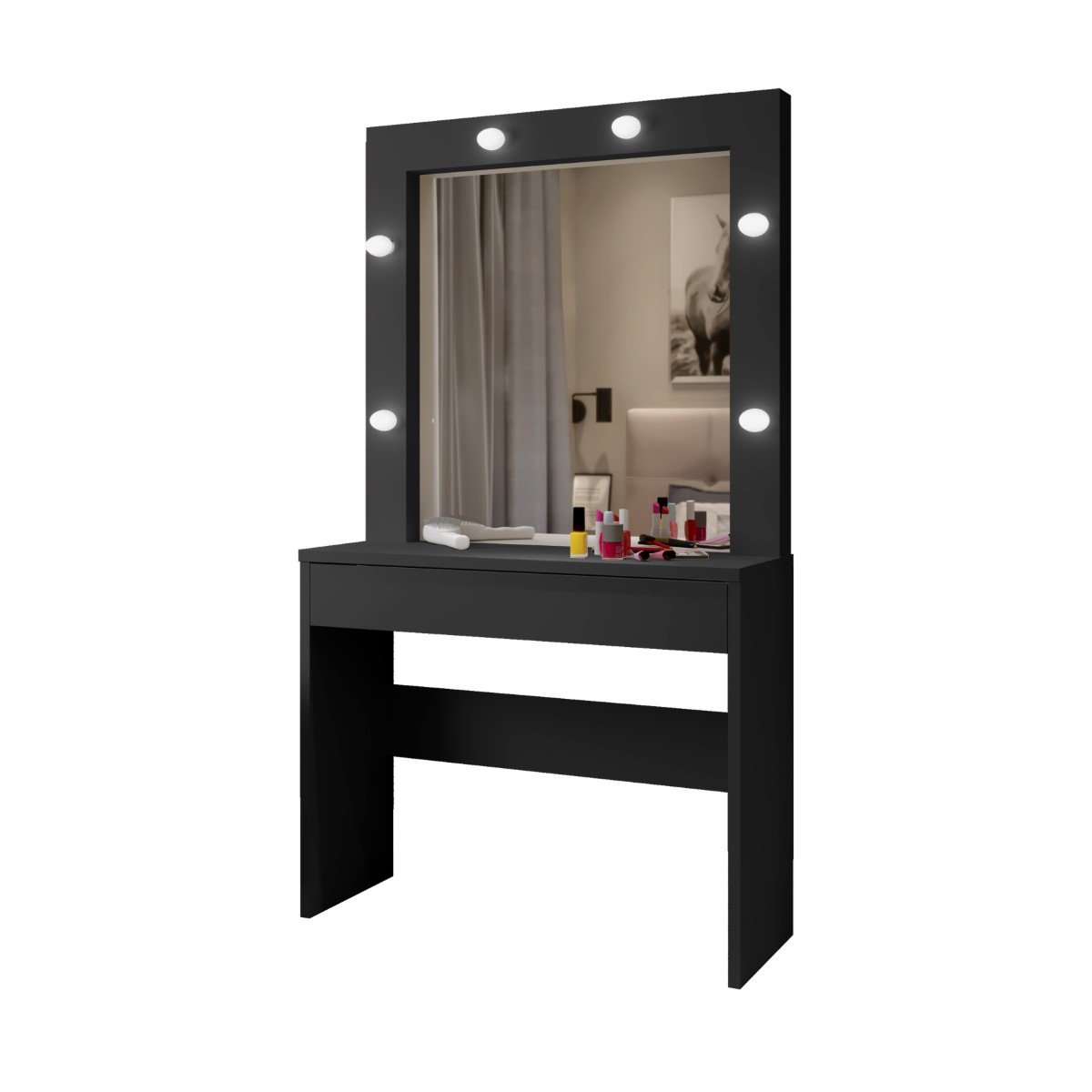 Camarim Multiuso Romance Mavaular Preto - 1