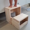 Ver imagem 5 de Escada Infantil Madeira Maciça Montessouri Dobravel Pinus