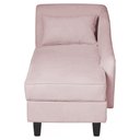 Ver imagem 6 de Recamier Diva França 1,40m Suede Rosa Bebe - Inova Decor