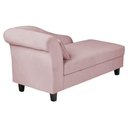 Ver imagem 7 de Recamier Diva França 1,40m Suede Rosa Bebe - Inova Decor