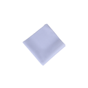 Ver imagem 1 de Kit 4 Guardanapos de Pano Liso 35 X 35cm Tecido Oxford Natal Branco