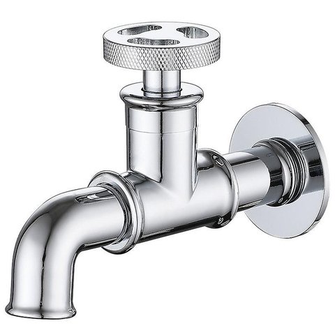 Torneira de Parede Curta Industrial Evier Cromado