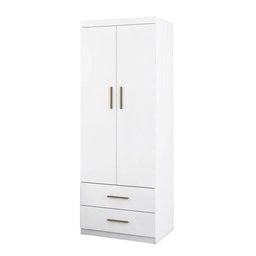 Guarda-Roupa Infantil 2 Portas 2 Gavetas Chiara Phoenix Baby - 1