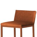 Ver imagem 3 de Kit 2 Banquetas Alta C/ Encosto e Apoio de Pés Courino - Twdecora