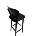 Ver imagem 4 de Mesa Área Gourmet Alta Redonda Preto Drink 2 Lugares
