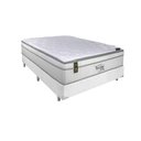 Ver imagem 1 de Cama Box Casal + Colchão Portobel Ecstasy Molas Ensacadas 70x138x188
