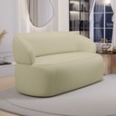 Ver imagem 2 de Sofá Orgânico 03 Lugares Living Glee 170cm Linho Bege - Desk Design