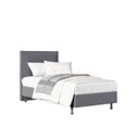 Ver imagem 1 de Cama Solteiro One Com Cabeceira Moderna em Mdf Pé Eucalipto