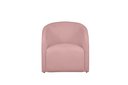Ver imagem 2 de Poltrona Decorativa Julia Boucle Rosa - Lm Decor